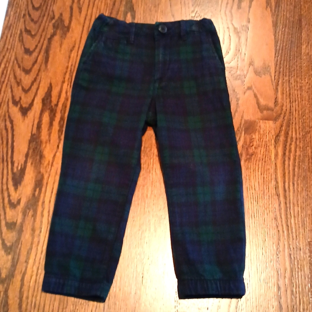 Gap kids plaid pants